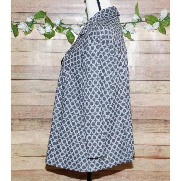 Elementz Gray Lightweight Jacket Size XL 3/4 Sleeve Single Button Career Office - Picture 4 of 9